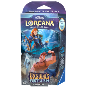 Disney Lorcana: Ursula's Return Starter Deck Sapphire and Steel