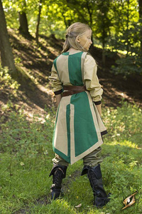 Basic Tabard - Green/Dark Desert Beige (junior)