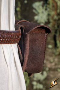 Warrior Bag - Suede - Brown - Small