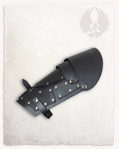 Quintus Spaulders Splt Leather - Black