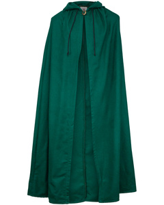 Aaron Cloak Wool Green - płaszcz z wełny