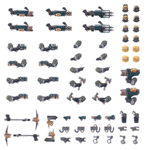 Necromunda: Ironhead Squat Prospectors Weapons & Upgrades