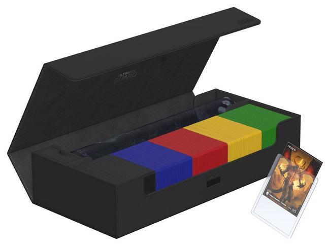 Ultimate Guard Superhive 550+ XenoSkin Monocolor Black (czarny)