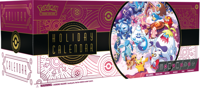 Pokémon TCG: Holiday Calendar (2025) Kalendarz Adwentowy 