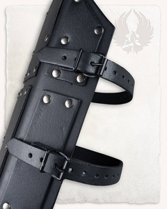 Quintus Greaves Split Leather - Black