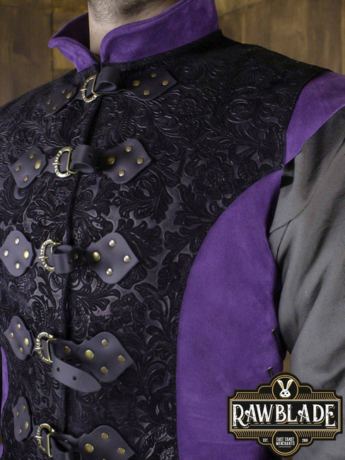 Yalon Long Jerkin Deluxe - Purple