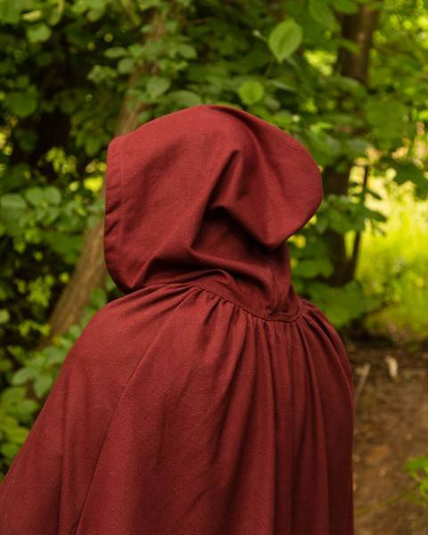 Harun Cloak Canvas Bordeaux - płócienna opończa