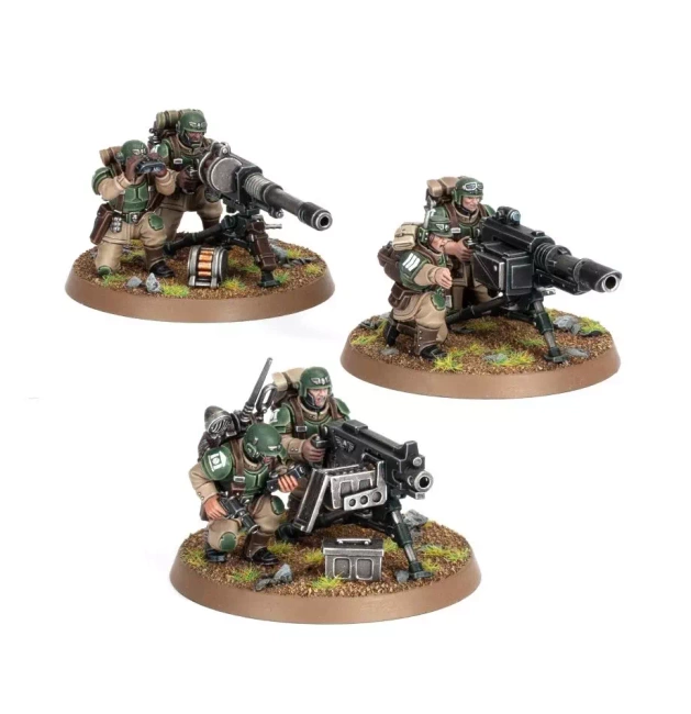Warhammer 40000: Astra Militarum Cadian Heavy Weapons Squad
