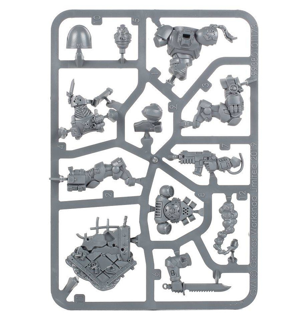 Warhammer 40000: Space Marines Primaris Lieutenant in Reiver Armour