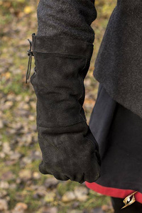 Leather Gloves - Black