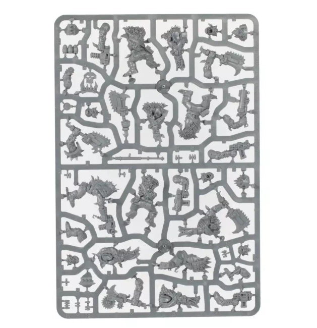 Warhammer 40000: Ork Beast Snagga Boyz