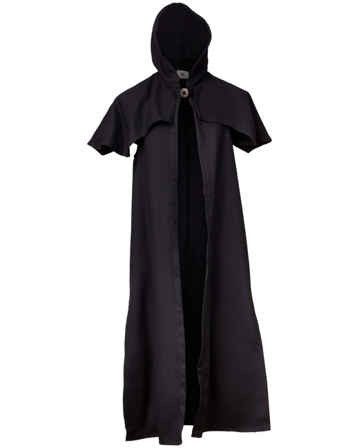 Abraxas Duster Canvas Black - średniowieczna opończa