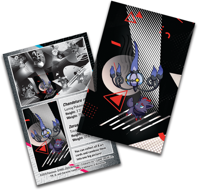 Unova Mini Tin 10,5 - Chandelure - Zorua Pokemon TCG