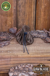 Adventurer's Coin Bag, Leather Free - Brown