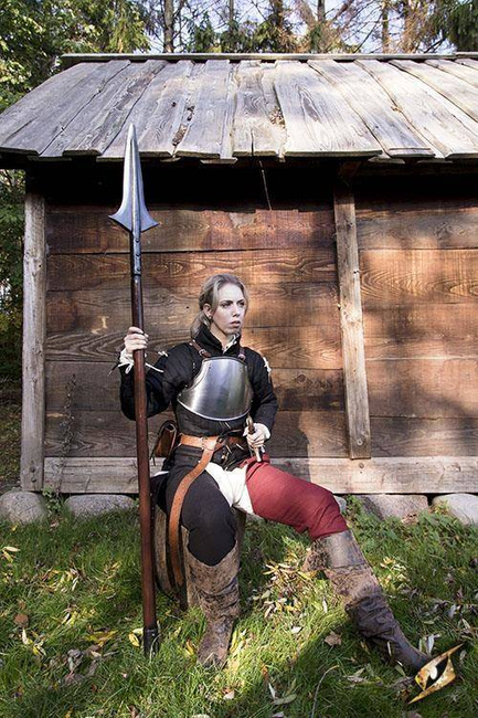 Scouts Torso Armour - Polished Steel