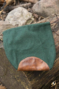 Merchant Purse - Petroleum/Brown