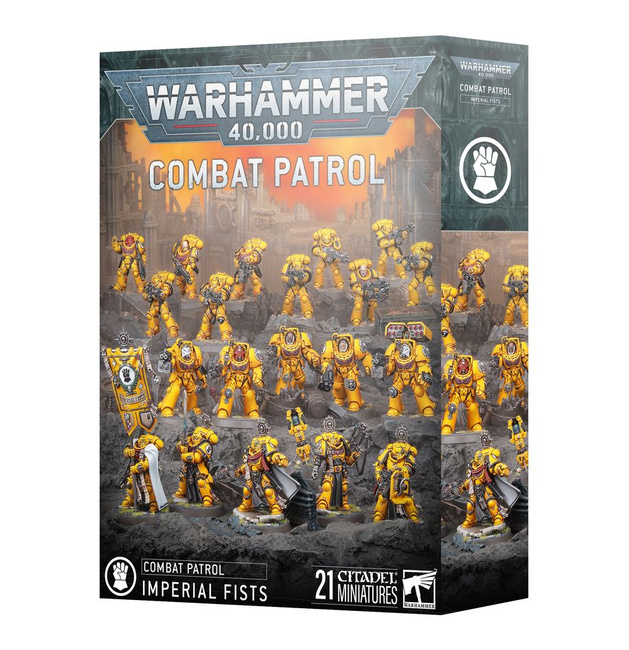 Warhammer 40000: Combat Patrol Imperial Fists [21 modeli]
