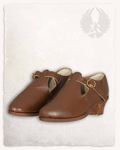 Muriel Shoe Brown - skórzane mokasyny