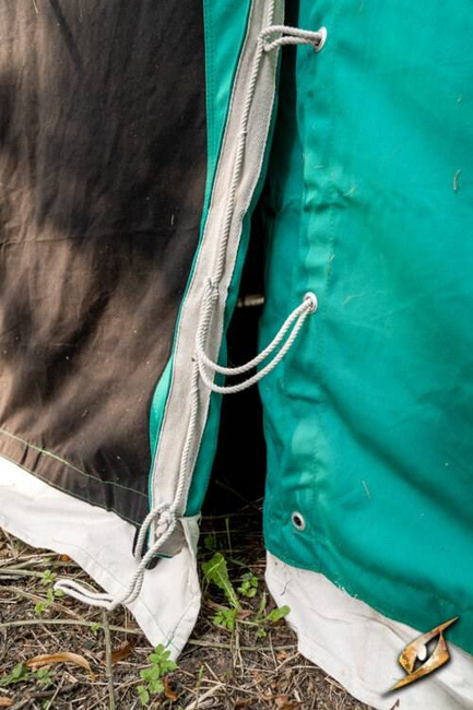 Marquee Tent - 5x8m - Epic Black/Emerald Green