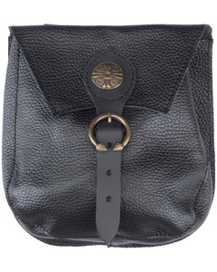 Anillo belt bag  - Black - skórzana kaletka