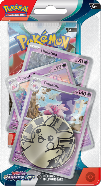 Paradox Rift Premium Checklane Blister TInkaton Pokémon TCG