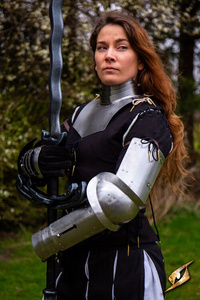 Landsknecht Vambraces - Steel - ręce landsknechta