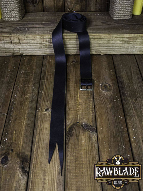 Guzman Long Medieval Belt - Black