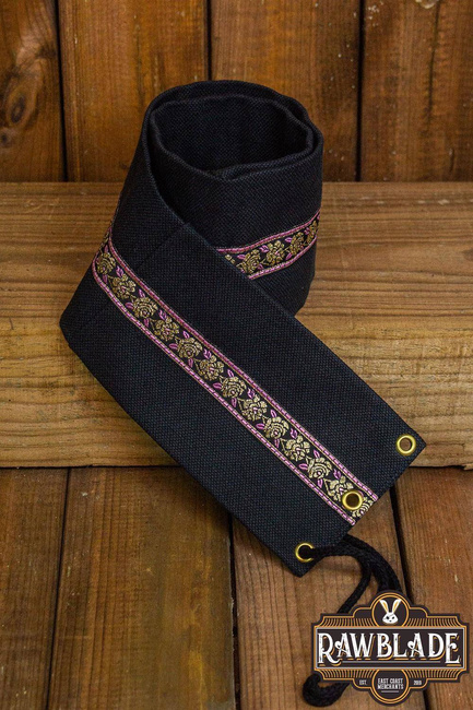 Jeanne fabric belt - Black
