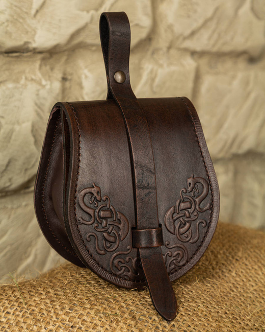 Kattegat Viking Belt Bag - Brown