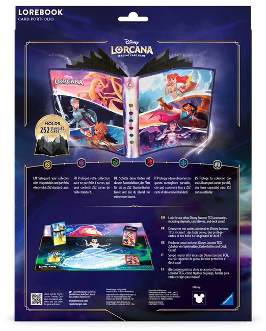 Disney Lorcana portfolio Księżniczki