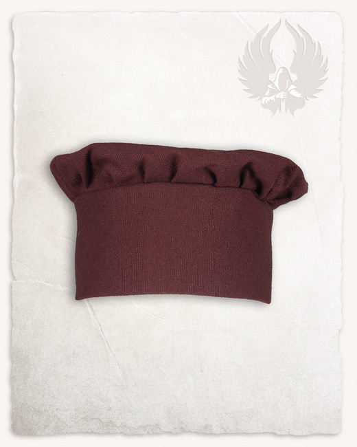 Armin Cap Canvas Bordeaux - włoski beret