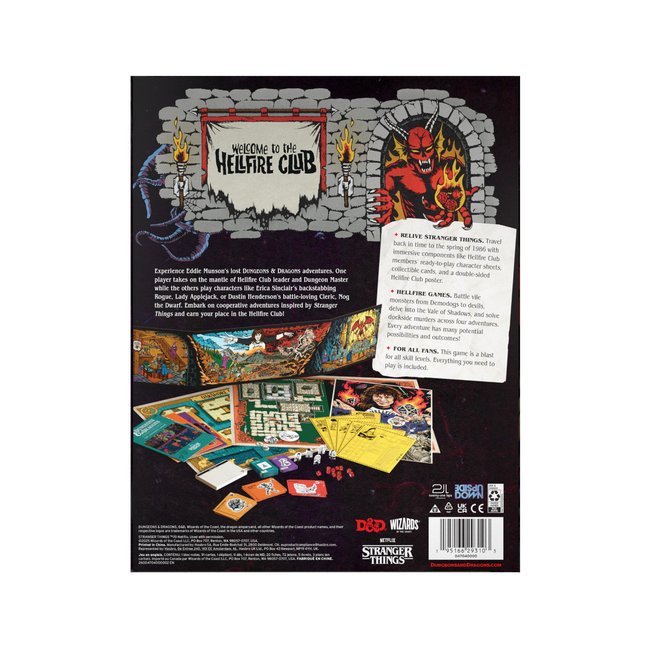 Dungeons & Dragons — Stranger Things: Welcome to the Hellfire Club