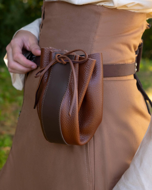 Veltor leather bag - Brown - skórzana sakwa