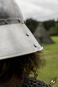 Guardsman Helmet - Polished Steel