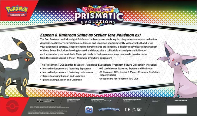 Pokémon TCG: Scarlet & Violet - Prismatic Evolutions - Premium Figure Collection