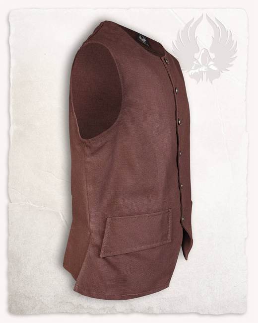 Fletcher Vest Brown - kamizelka płócienna
