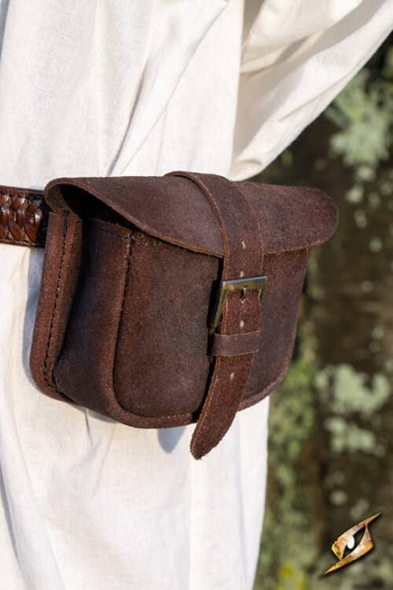 Warrior Bag - Suede - Brown - Small