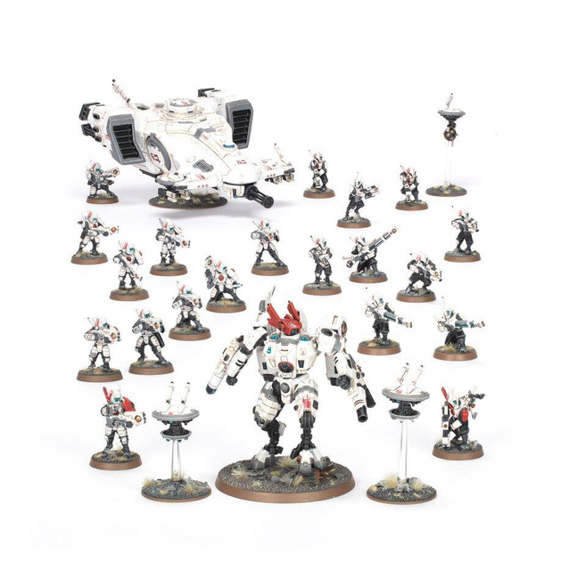 Warhammer 40000: Combat Patrol T'au Empire (25 modeli)