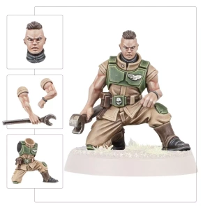 Warhammer 40000: Astra Militarum Cadian Upgrades