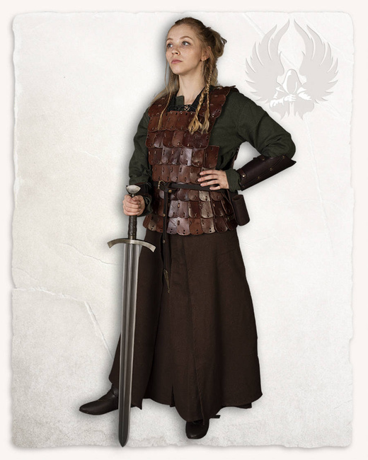 Shapur Lamellar Armour - Black