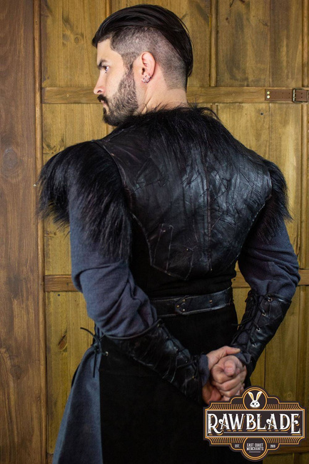 Raven Leather Jerkin
