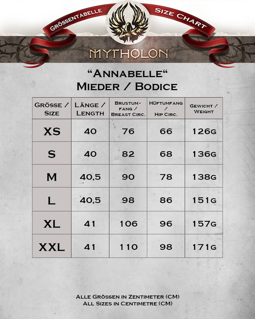 Annabelle Bodice Brown - kamizelka gorsetowa