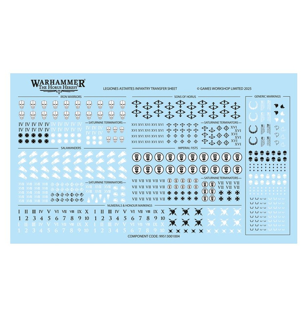 Warhammer The Horus Heresy: Legiones Astartes Saturnine Terminator Squad