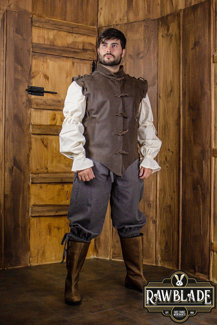 Diego Leather Jerkin