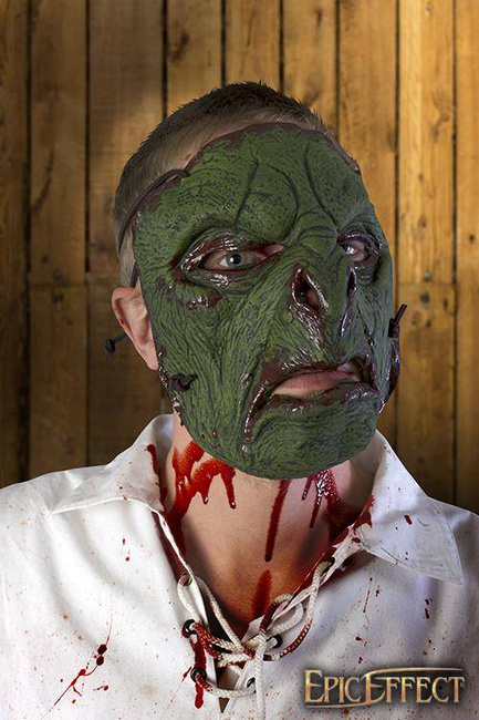 Orc Trophy Mask - Green - One-Size