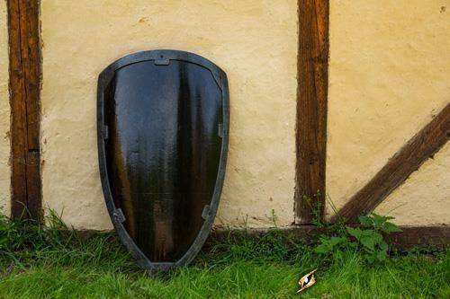 Black Knight Shield - 90x60 cm