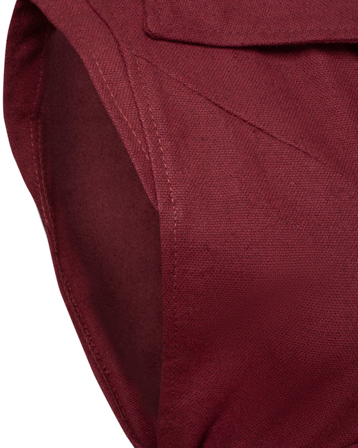 Galatea Tunic Canvas - Bordeaux - tunika bawełniana