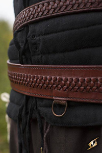 Sword Belt Laced - Dark Red