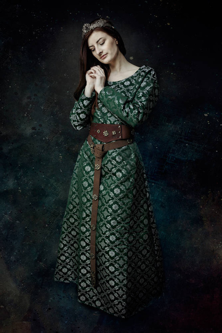 Elina Ladies Belt Brown - skórzany damski pas