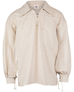 Sawyer shirt linen - Cream - koszula łniana